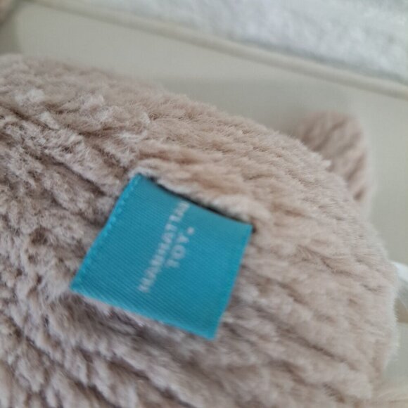 Manhattan Toy Plush Puppy Dog Poppy Eye Spots 12" Stuffed Animal RARE - Picture 4 of 11